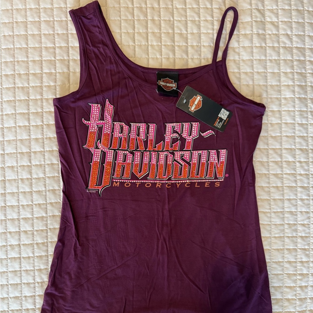 Harley-Davidson Women’s Tank Top W/ Gems